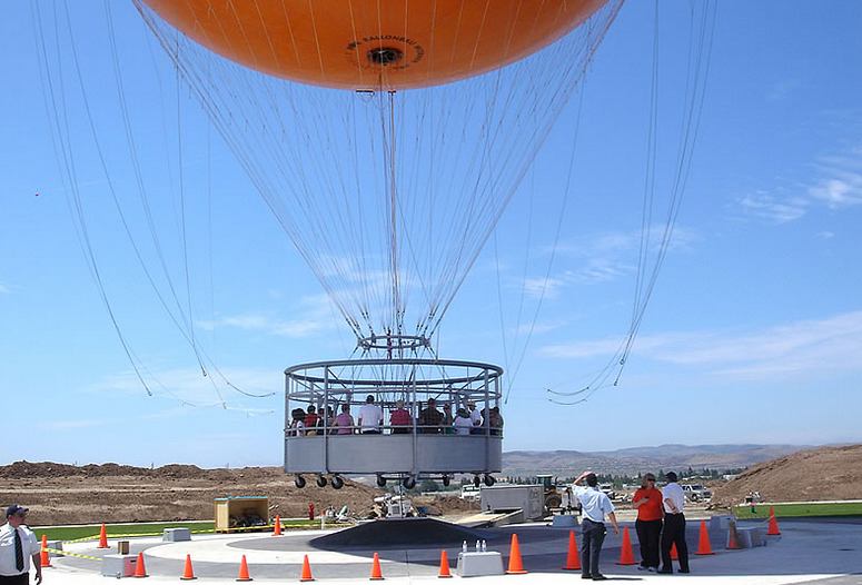 Big Orange Balloon Ride