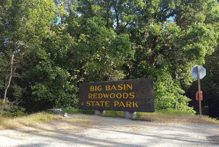 Big Basin Redwoods Entrance