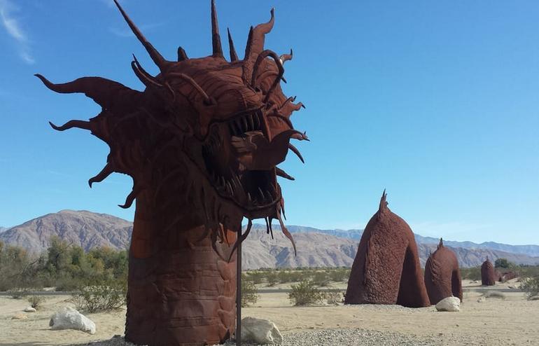 Borrego Galleta Meadows Metal Sculptures