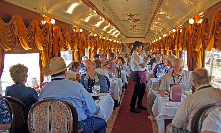 Dining on the Napa Valley Wine Train