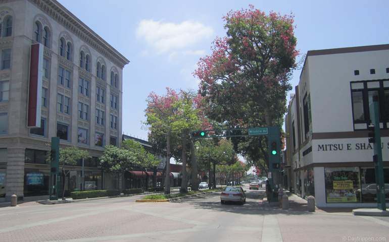 Downtown Fullerton California