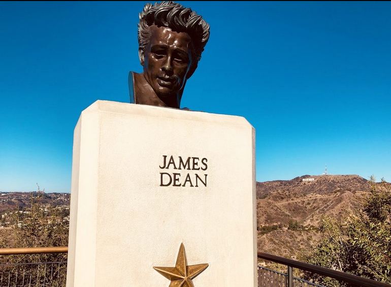 James Dean Statue Griffith Park