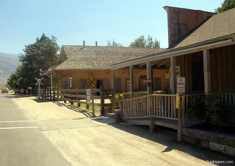 Laws Railroad Museum Entrance