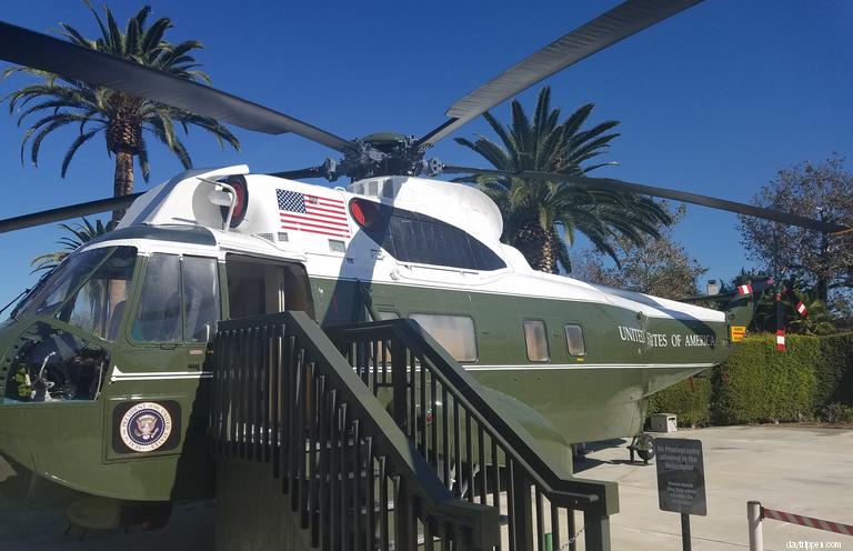 Richard Nixon Library Helicopter