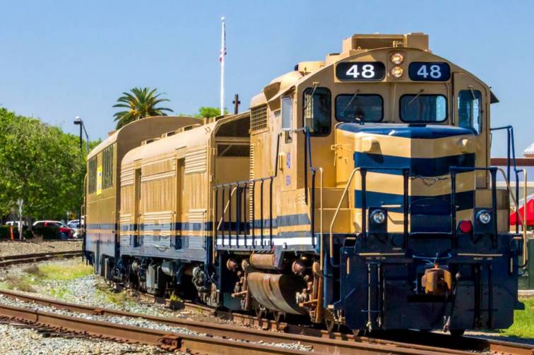 Sierra Railroad Dinner Train Oakdale California