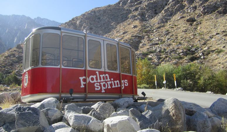 Original Palm Springs Tram Car