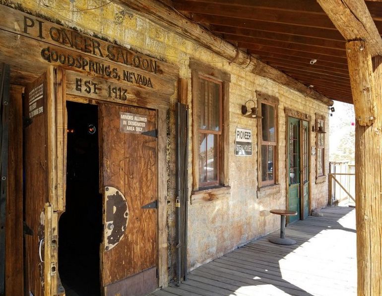Pioneer Saloon Entrance
