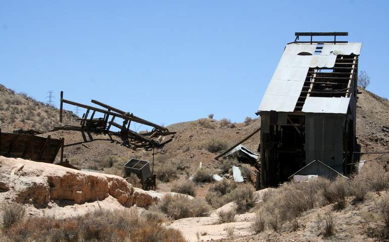 Abandoned Mine Eastern Kern County