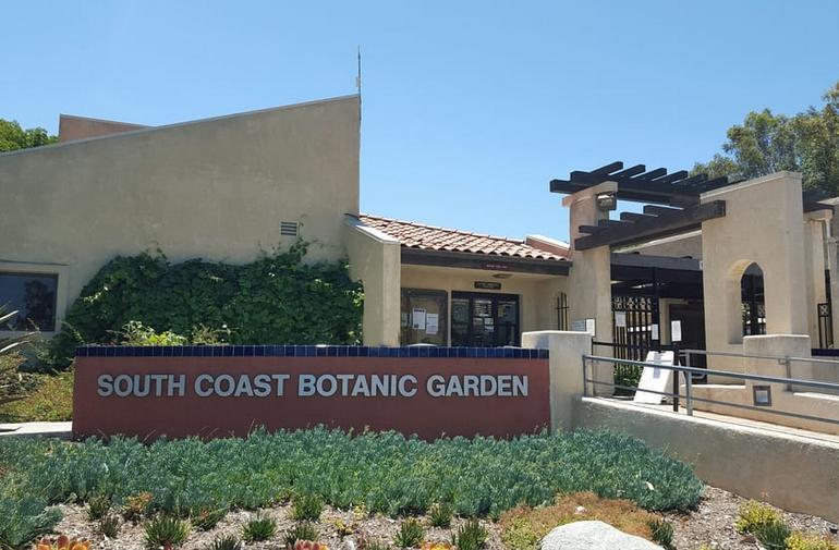South Coast Botanic Garden Entrance