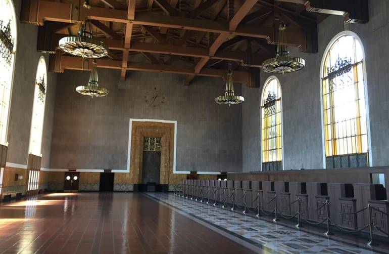 Union Station Los Angeles Original Ticket Booths