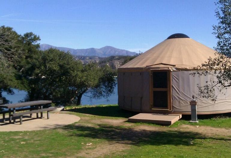 Lake Cachuma Yurt Camping